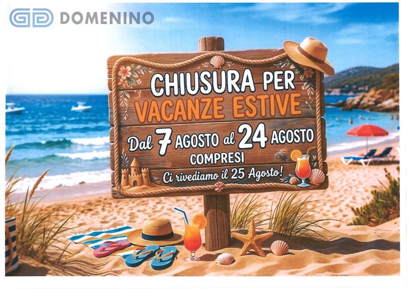 CHIUSURA ESTIVA